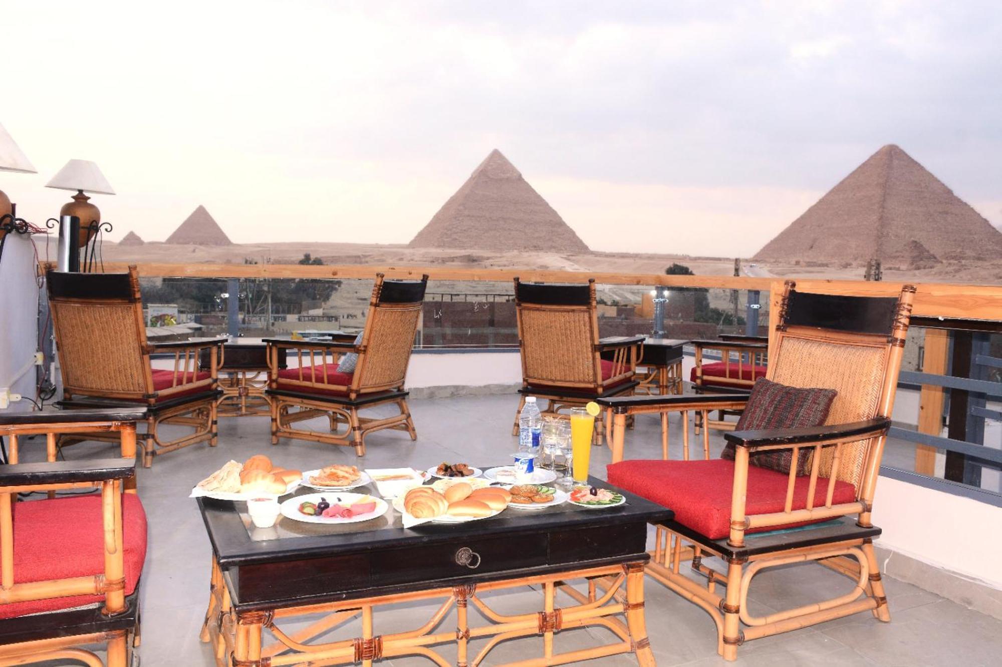 Nun Pyramids Hotel Kafret el-Gabal Zewnętrze zdjęcie